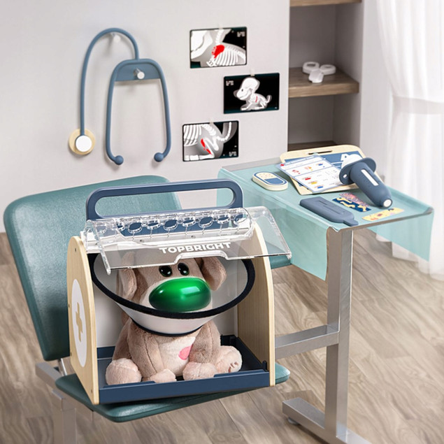 Zabawka Interaktywna Weterynarz Dr. Dog Topbright z Transporterem i Akcesoriami 36m+