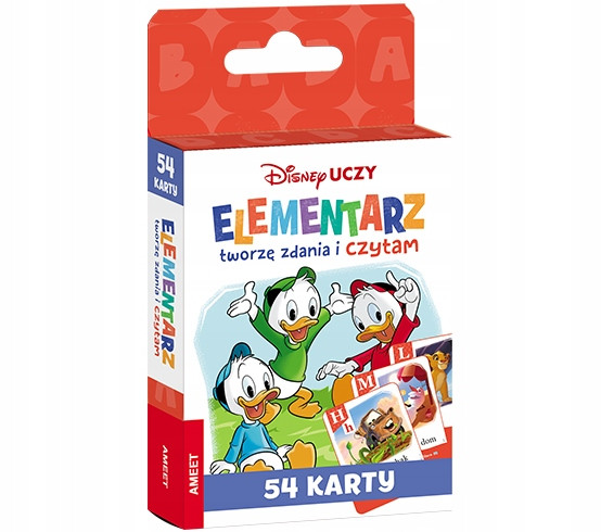 Disney Uczy. Tworzę zdania i czytam. Karty Praca zbiorowa