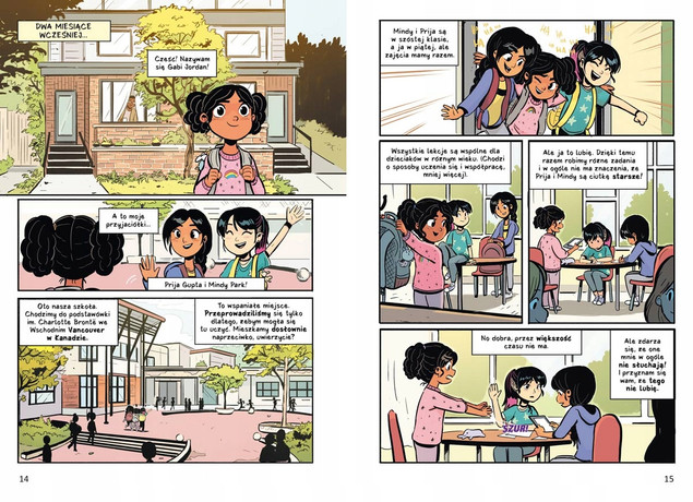 Gabi ma plan. Akcja PSIAKI. Tom 1 Komiks Nathan Fairbairn