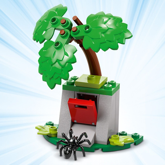 LEGO Marvel Spidey 11198 Pościg Spina za Electro w Dinopojeździe 4+