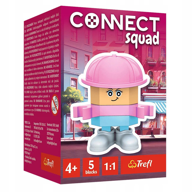 KLOCKI CONNECT SQAD FIGURKA IVY TREFL