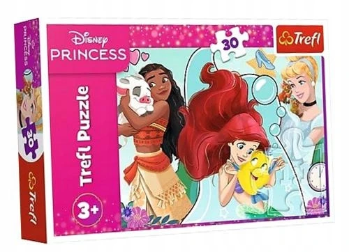 Puzzle TREFL 30el Disney Princess Piękne i Odważne