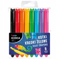 Kredki żelowe kotki 8 szt. – Kidea