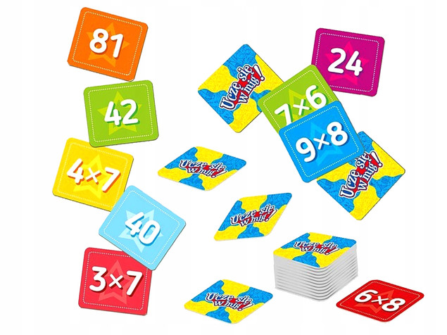 TABLICZKA MNOŻENIA Uczę Się W Mig Trening Wiedzy i Pamięci 7+ Multigra