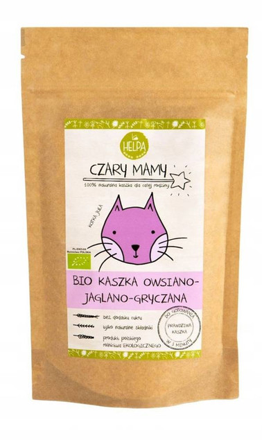 ZESTAW HELPA BIO KASZKI CZARY MAMY 6X200G