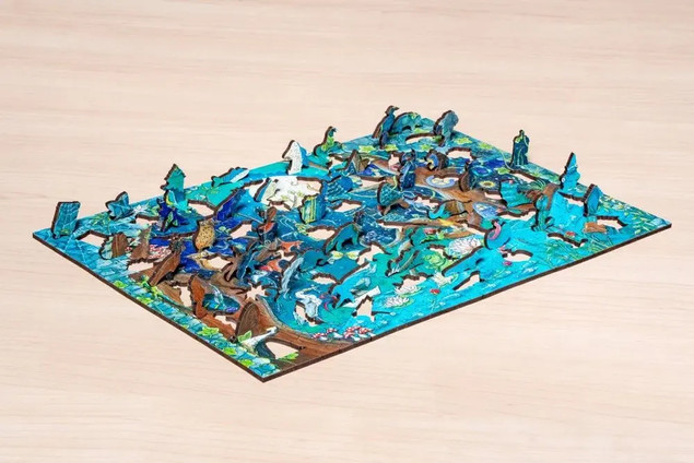Puzzle Ravensburger Drewniane Magiczny Las 500 elementów