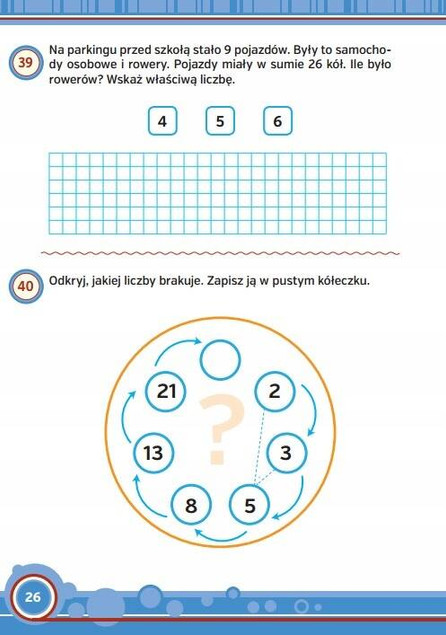 ZADANIA I ŁAMIGŁÓWKI 8-10 LAT DLA LOGICZNIE MYŚLĄCEJ GŁÓWKI WYD. PRYZMAT