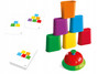 Gra Edukacyjna Montessori MEMOKUBKI 3+ Zestaw 2 Gier Kubki 2w1 Multigra