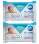 CANPOL Mokre Jednorazowe CHUSTECZKI NAWILŻANE Nawilżone Wodą 99% 14/200 x2