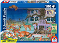 Puzzle Schmidt 100 el. Zwierzęta Nocą Ekologiczne PQ