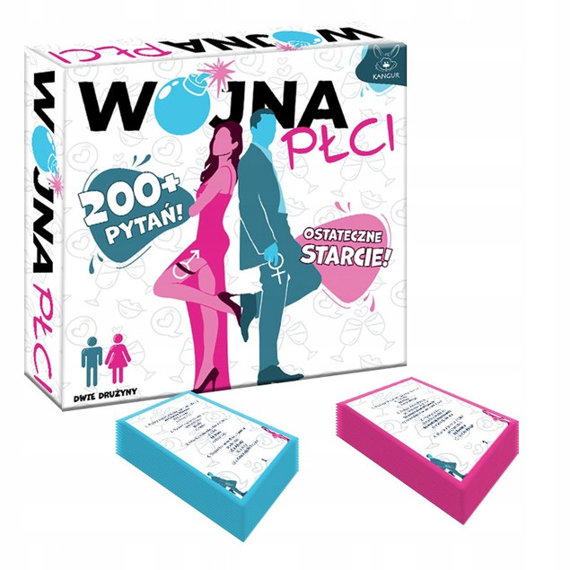 Wojna płci – gra karciana Kangur