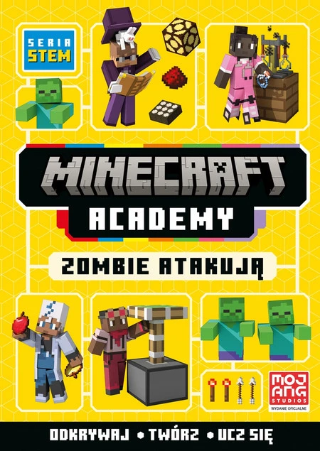 Minecraft Academy. Zombie atakują Tom Stone
