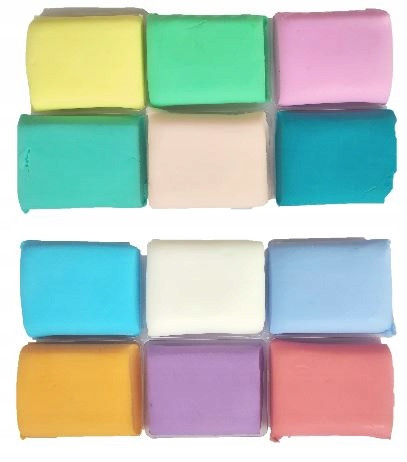 Modelina pastelowa 12 kolorów dla dzieci 8+ Astra