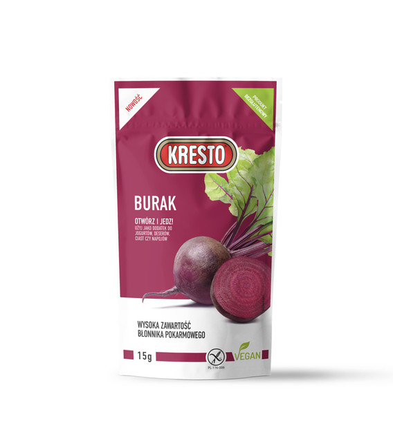 Burak czerwony liofilizowany kostka 15g