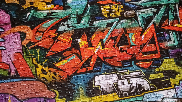 Puzzle 500 Tactic Sztuka Uliczna Graffiti