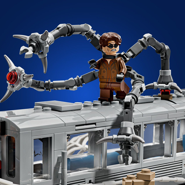 LEGO Marvel Super Heroes 76321 Spider-Man kontra Doc Ock: Scena w Metrze