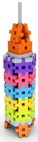 Klocki Konstrukcyjne Meli Maxi Constructor 120 el. dla Dzieci