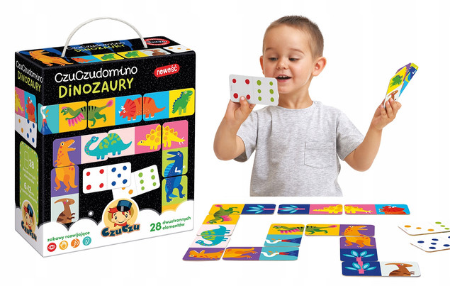 Domino Dinozaury CzuCzu