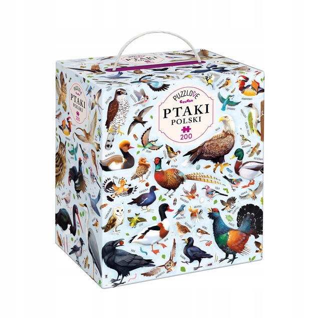 Puzzlove CzuCzu Ptaki Polski Puzzle 200 el. Edukacyjne
