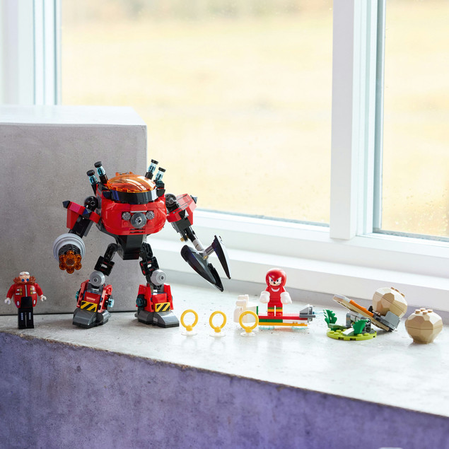 Klocki LEGO Sonic 77005 Knuckles kontra Dr. Eggman Mech Ruchomy Kokpit 8+