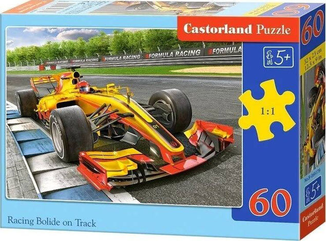 Puzzle 60 El. Bolid Auto Formuła 1 Prezent Dla 5 Latka Chłopca Castor