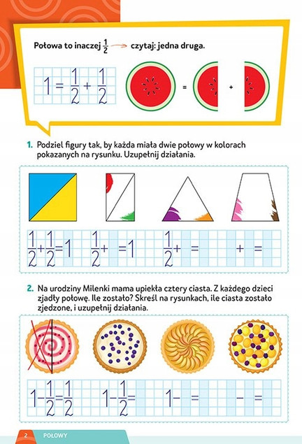 Karty Pracy Klasa 4 MATEMATYKA 2025 Ćwiczenia Ułamki Dziesiętne Odejmowanie