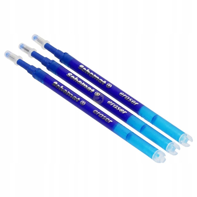 Wkład do Długopisu Ścieralnego Schemat Eraser Niebieski 3 szt.