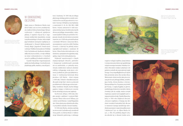 Alfons Mucha. Mistrz Secesji i Plakatu Luba Ristujczina - Album SBM