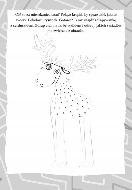 Zadanka & zdrapywanki. Zwierzęta leśne