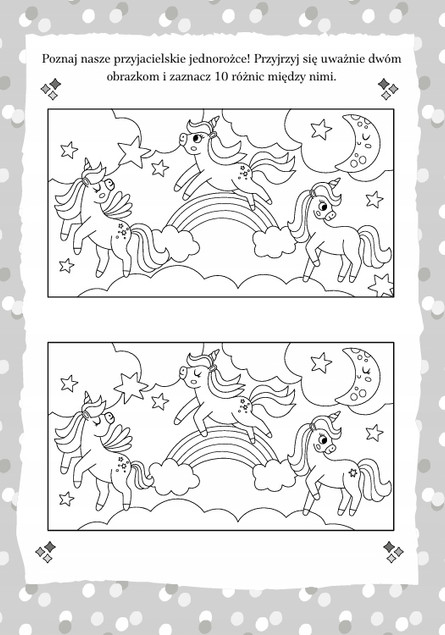 Zadanka & piaskowanki. Jednorożce