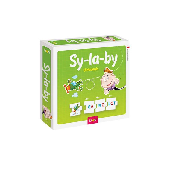 Sylaby Gra Edukacyjna Planszowa Układanki Nauka Czytania 6+ Jawa 0734