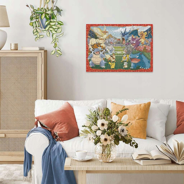Puzzle RAVENSBURGER Pokemon Ostateczna rozgrywka (1000 elementów)