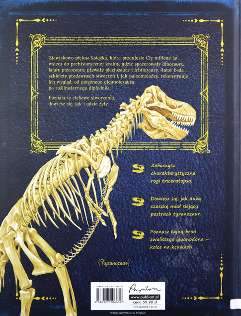 Dinozaury i inne prehistoryczne zwierzęta. Kości gigantów Rob Colson