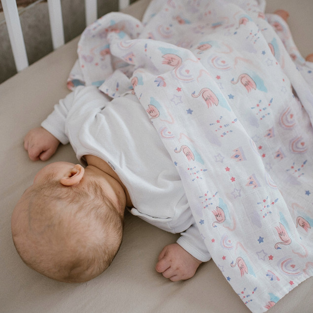 BABYONO Pieluszki Pieluchy Muślinowe 3szt Super Miękkie RÓŻOWE 348/11