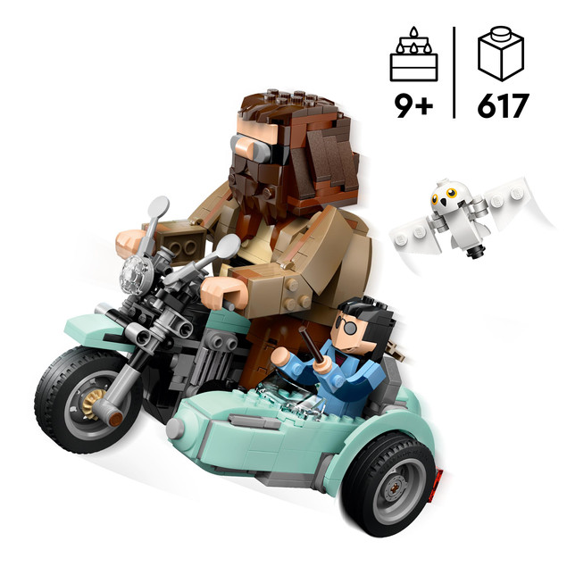 LEGO Harry Potter 76443 Motocyklowa Przejażdżka Hagrida i Harry’ego – Ucieczka
