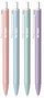 Długopis Automatyczny Biurowy Szkolny Żelowy Pastel Interdruk