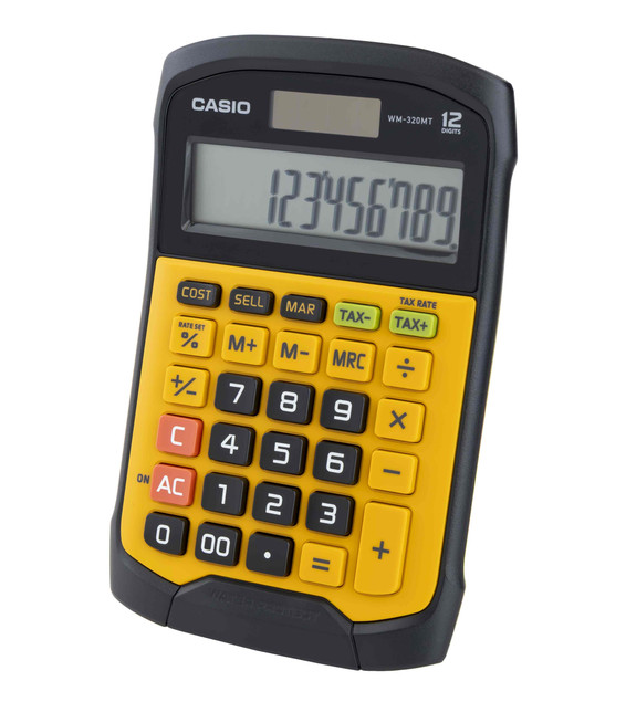 Kalkulator wodoodporny Casio WM-320MT 12-cyfrowy