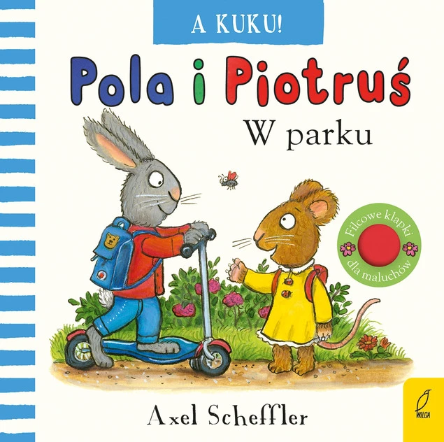 Pola i Piotruś. A kuku! W parku Axel Scheffler - okładka książki