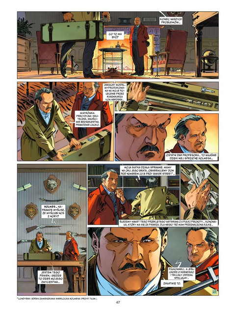Czwórka z Baker Street Tom 5 Dziedzictwo Moriarty’ego Jean-Blaise Djian, Olivieer Legrand, Etien