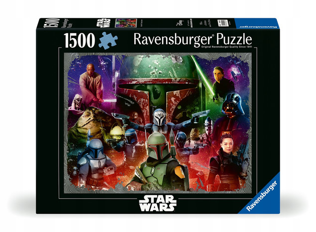 Puzzle 1500 Star Wars Boba Fett Łowca nagród Ravensburger