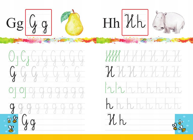 Kaligrafia. Literki i cyferki, klasy 1-3