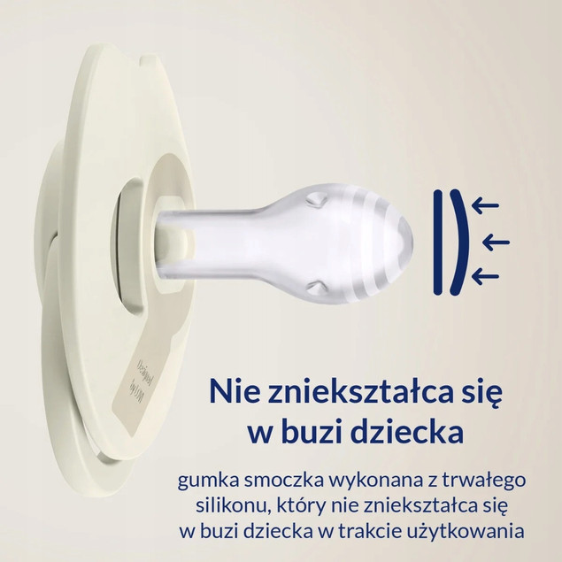 Smoczek dynamiczny Lovi 18m+ 2 szt. z etui