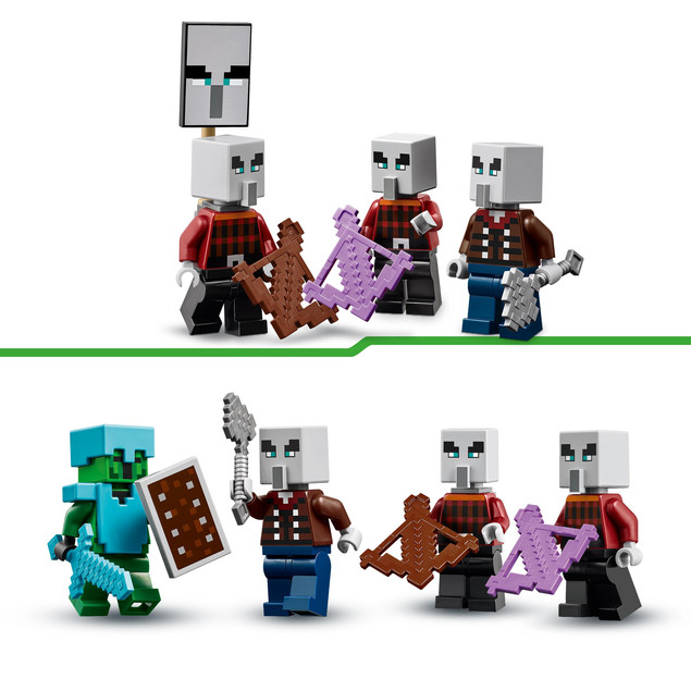 LEGO® MINECRAFT 21267 Pustynny patrol złosadników