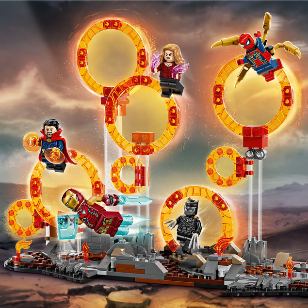 Klocki LEGO Marvel Avengers: Koniec gry – Ostateczna Bitwa 76323 (621 elementów)