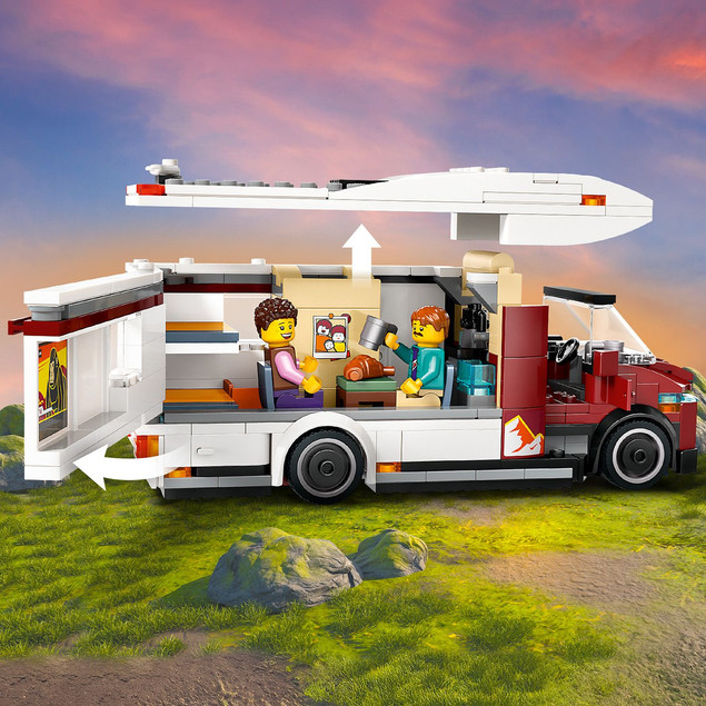 LEGO City 60454 Wakacyjna Przyczepa Przygodowa