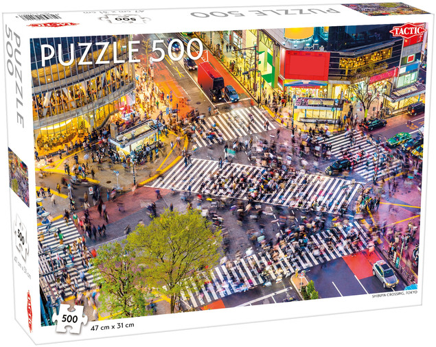 Tactic Puzzle 500el Shibuya Tokyo Japonia Układanka 9+