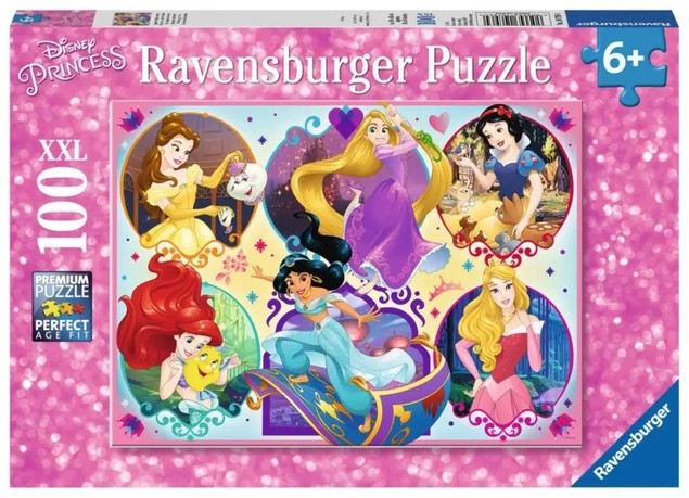 Ravensburger Puzzle Księżniczki Disneya 100el