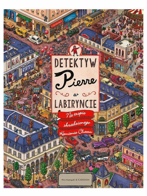 Detektyw Pierre W Labiryncie Na Tropie Skradzionego Kamienia Chaosu 3+ NK