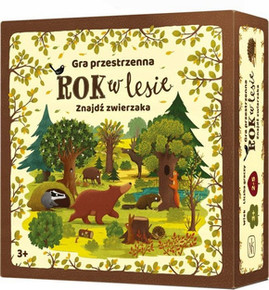 Rok W Lesie Znajdź Zwierzaka Gra Przestrzenna 3+ Nasza Księgarnia