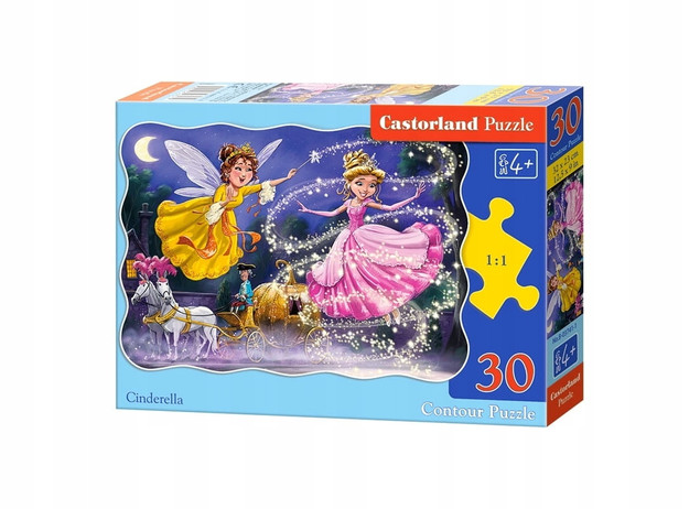 Puzzle 60 Układanka Księżniczka KOPICUSZEK Bajka Wróżka Magia 4+ Castorland